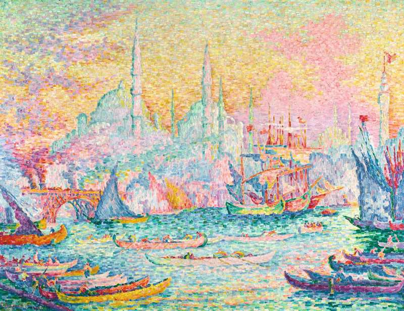 Signac Paul La Corne D Or canvas print