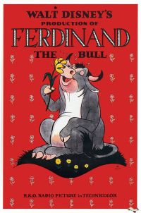 Sinfonia sciocca Ferdinando il toro 1938 poster del film
