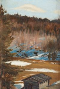 Simberg Hugo Early Spring 1 canvas print