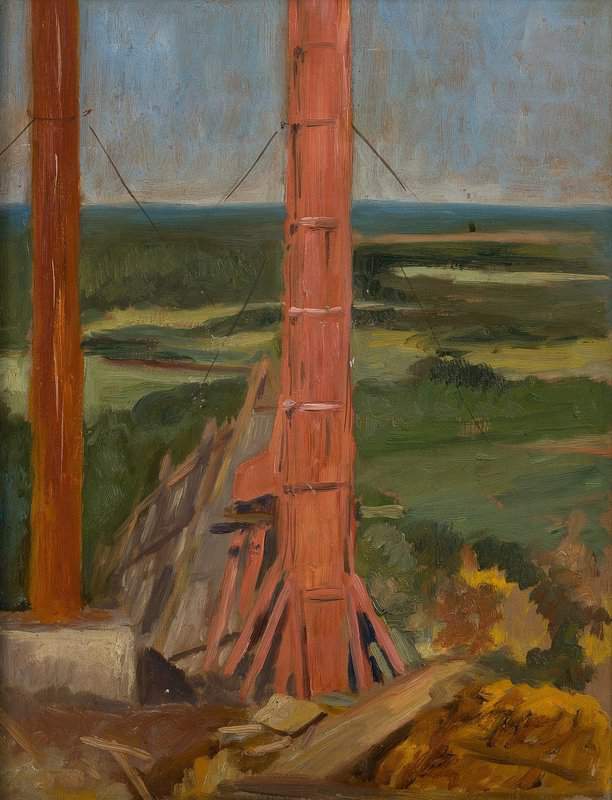 Simberg Hugo From Outokumpu The Copper Factory S Wood Supply canvas print