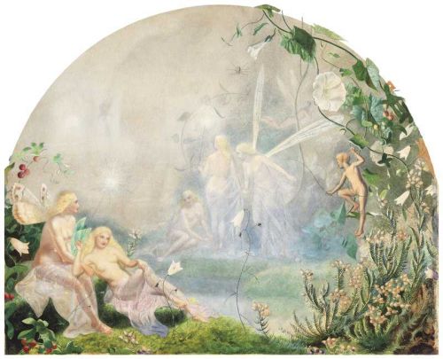 Simmons John Titania In The Forest canvas print