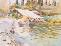Singer Sargent John Lake Garda 1913 canvas print