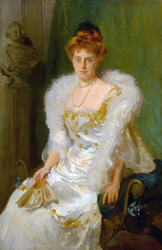 Singer Sargent John Portrait Of Mrs. Charles Beatty Alexander 1902 canvas print