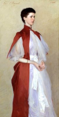 Singer Sargent John Portrait Of Mrs Robert Harrison 1886 canvas print