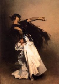 Singer Sargent John Spanish Dancer 1881 canvas print