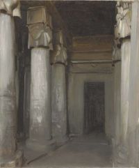 Singer Sargent John The Temple Of Denderah 1891 canvas print
