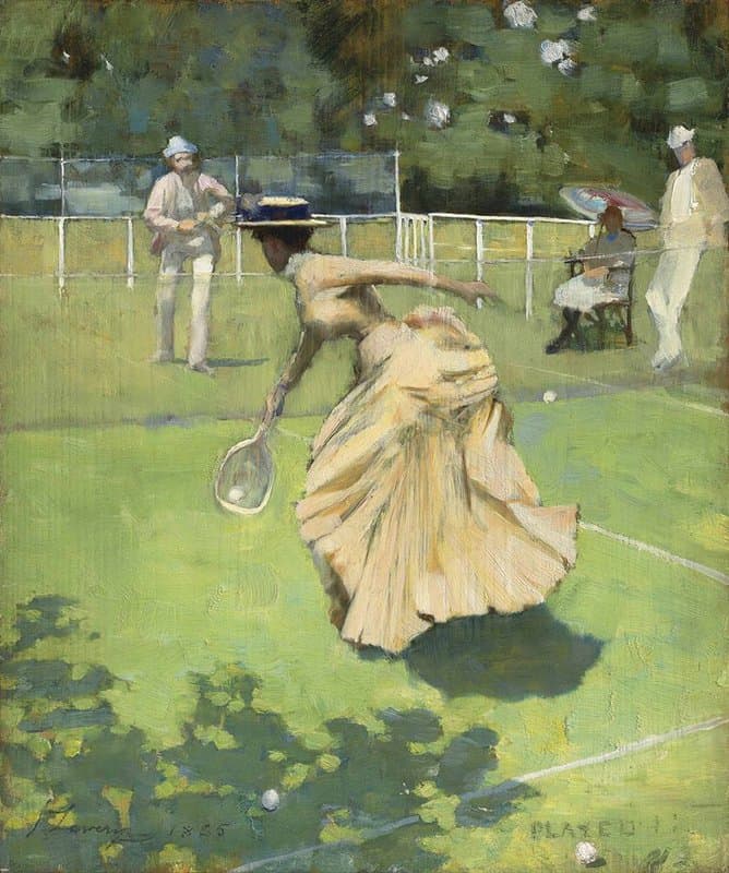 Tableaux sur toile, reproduction de Sir John Lavery Played - 1885
