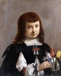 Sirani Elisabetta Portrait Of A Boy 1657 58 canvas print