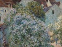 Sisley Alfred Les Lilas Dans Mon Jardin 1892 Leinwanddruck