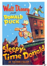 Sleepy Time Donald 1947 Affiche de film