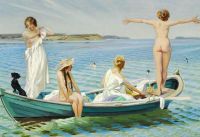 Slott Moller Agnes Bathing Girls