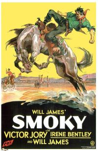 Cuadro en lienzo Smoky 1933 Movie Poster