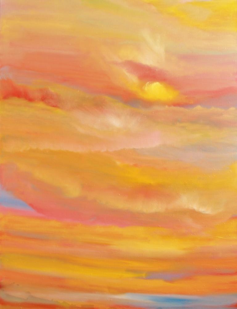 Snider David Seifert Brita Down Sinks The Great Red Sun canvas print