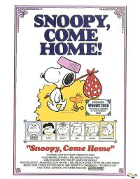 Snoopy Come Home 1972 poster del film