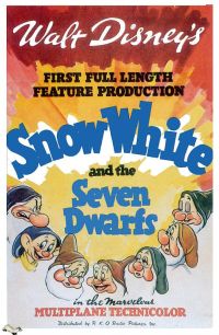 سنو وايت والأقزام السبعة 1937va ملصق الفيلم