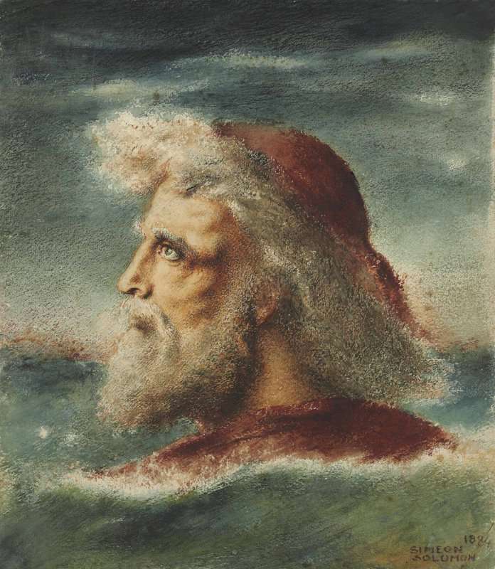 Solomon Abraham St Peter On The Sea 1884 canvas print