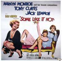Impresión de lienzo de póster de película Some Like It Hot 1959v2