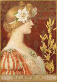 Sonrel Elisabeth Beatrix Ca. 1909 canvas print