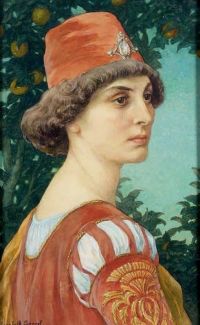 Sonrel Elisabeth Portrait Of A Man In The Italian Renaissance Manner canvas print