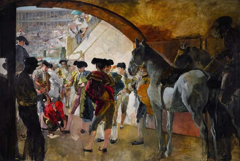 Sorolla Y Bastida Joaqu N Before The Bullfight canvas print