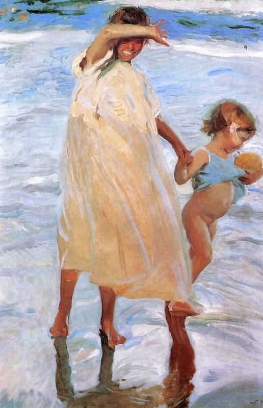 Sorolla Y Bastida Joaqu N The Two Sisters 1909 canvas print