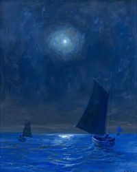 Soter Jaxa-ma Achowski Night Fishing - 1923