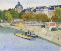 Southall Joseph Edward L Institut Paris 1929 canvas print