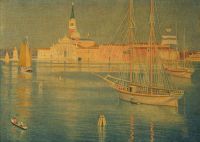 Southall Joseph Edward San Giorgio Maggiore Venedig 1921 Leinwanddruck