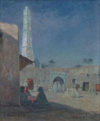 Sparre Louis Night In Marrakech canvas print