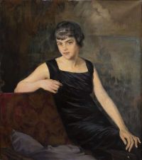 Sparre Louis Portrait Of A Lady