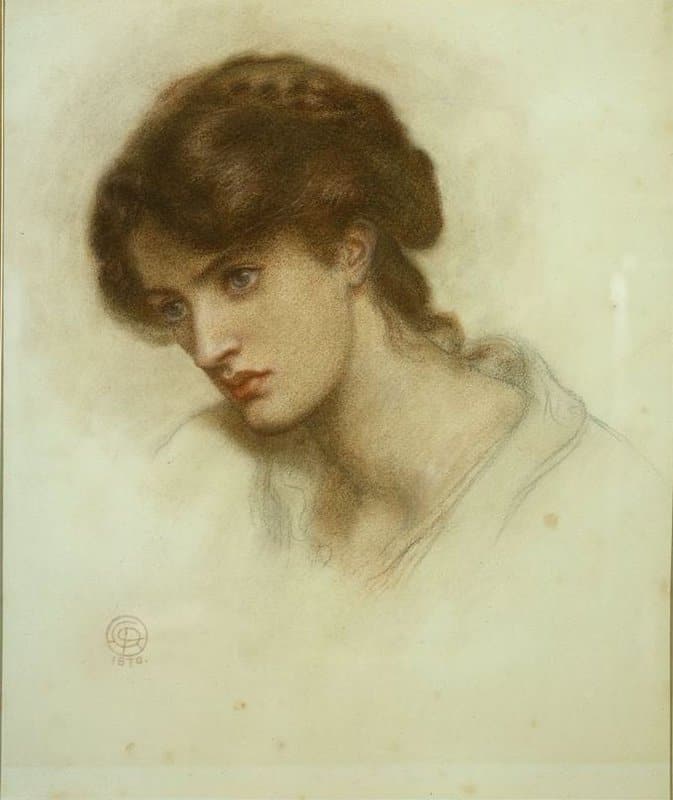 Spartali Stillman Marie Dante S Dream At The Time Of The Death Of Beatrice canvas print