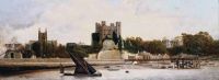 Spencelayh Charles Rochester Castle 1895 1 canvas print