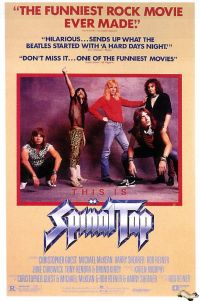 Locandina del film Spinal Tap 1984