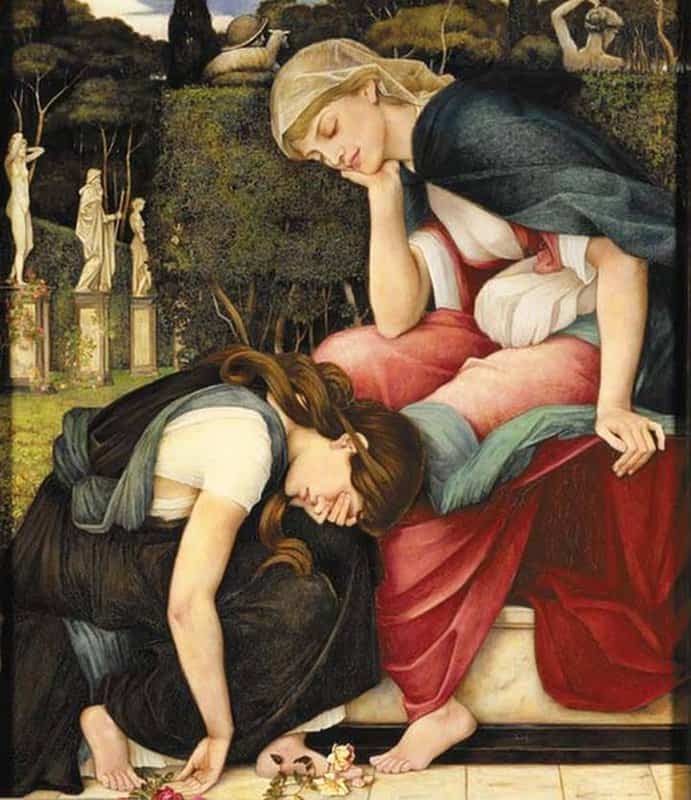 Stanhope John Roddam Spencer Patience On A Monument Smiling At Grief 1884 canvas print