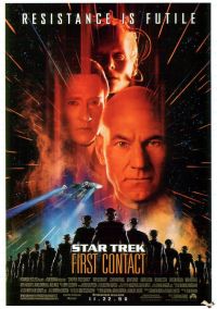 Star Trek Primo contatto 1996va poster del film