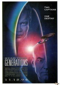 Star Trek Generations 1994va Movie Poster canvas print