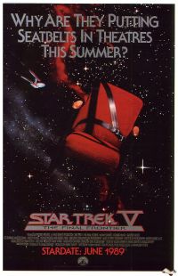 Star Trek V L'ultime frontière 1989 Affiche du film