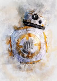Star Wars Bb-8 canvas print