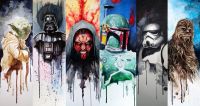 Star Wars Characters canvas print