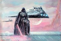 Star Wars Darth Vader Cruiser canvas print