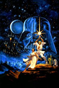 Star Wars Original Art canvas print