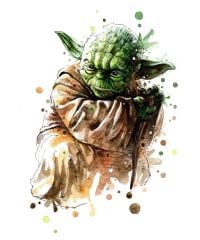 Star Wars Yoda canvas print