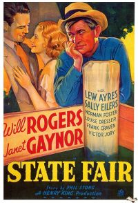 Affiche de film de la Foire d'État de 1933