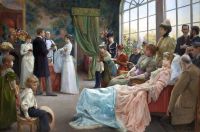 ستيوارت يوليوس لوبلان لوحة قماشية The Baptism 1892