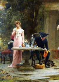 Stone Marcus An Offer Of Marriage 1883 canvas print
