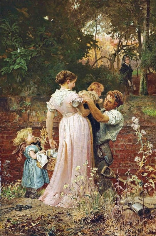 Stone Marcus My Lady Is A Widow And Childless 1874 canvas print