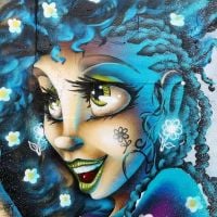 Street Art Fairy And Wild canvas print