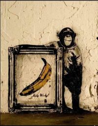 Street Art Monkey Art canvas print