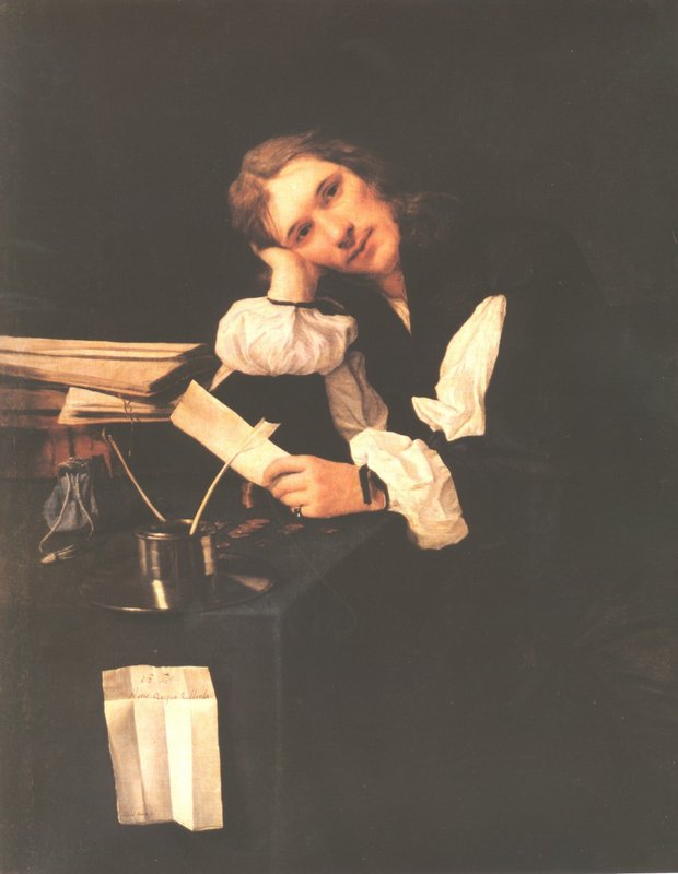 Sweerts Michiel Portrait Of A Young Man canvas print