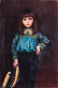Swynnerton Annie Louisa Portrait Of Edward Michael Hopton 1890